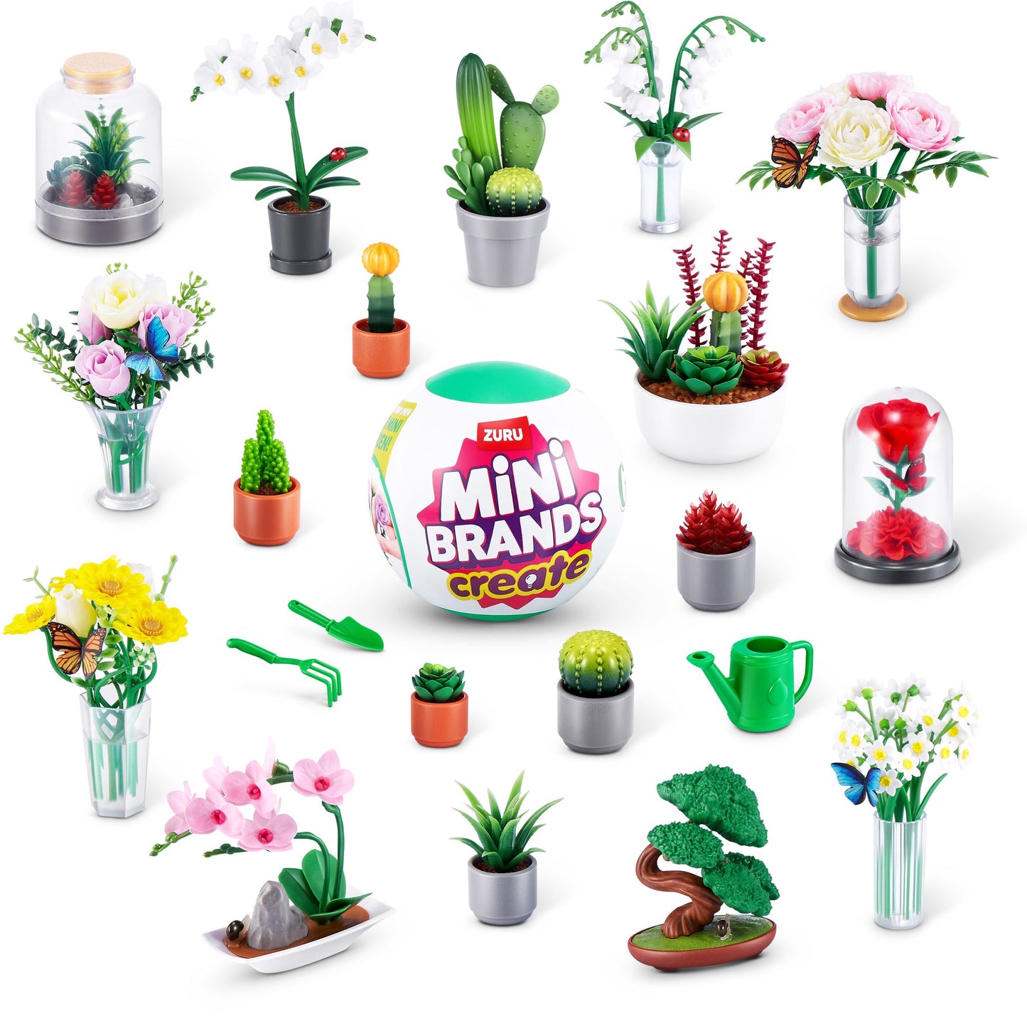 S001-MINI BRANDS-BOTANICAL GARDEN-SERIES 1-CAPSULE 2PK In PVC Tube,12PCS/CTN