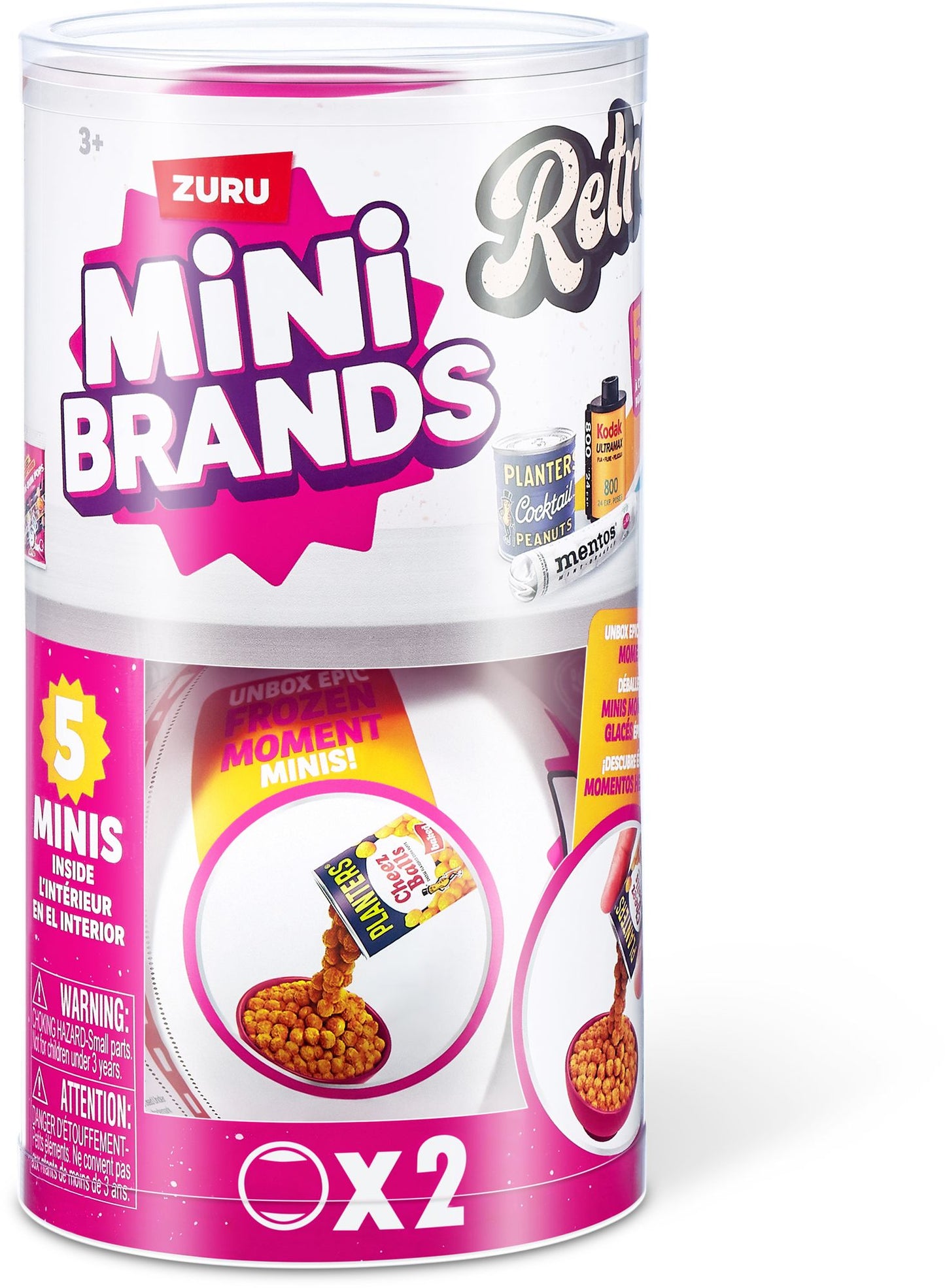 S001-MINI BRANDS-RETRO GROCERY MINI BRANDS-SERIES 1-CAPSULE 2PK In PVC Tube,12PCS/CTN