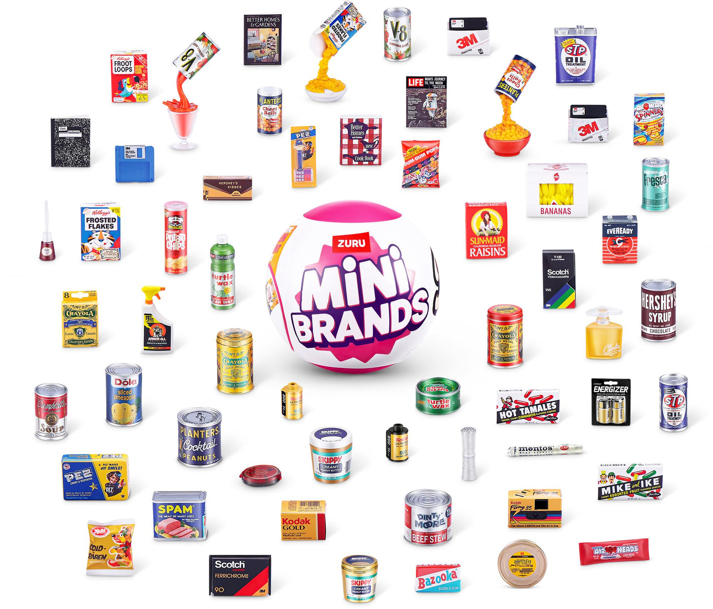 S001-MINI BRANDS-RETRO GROCERY MINI BRANDS-SERIES 1-CAPSULE 2PK In PVC Tube,12PCS/CTN