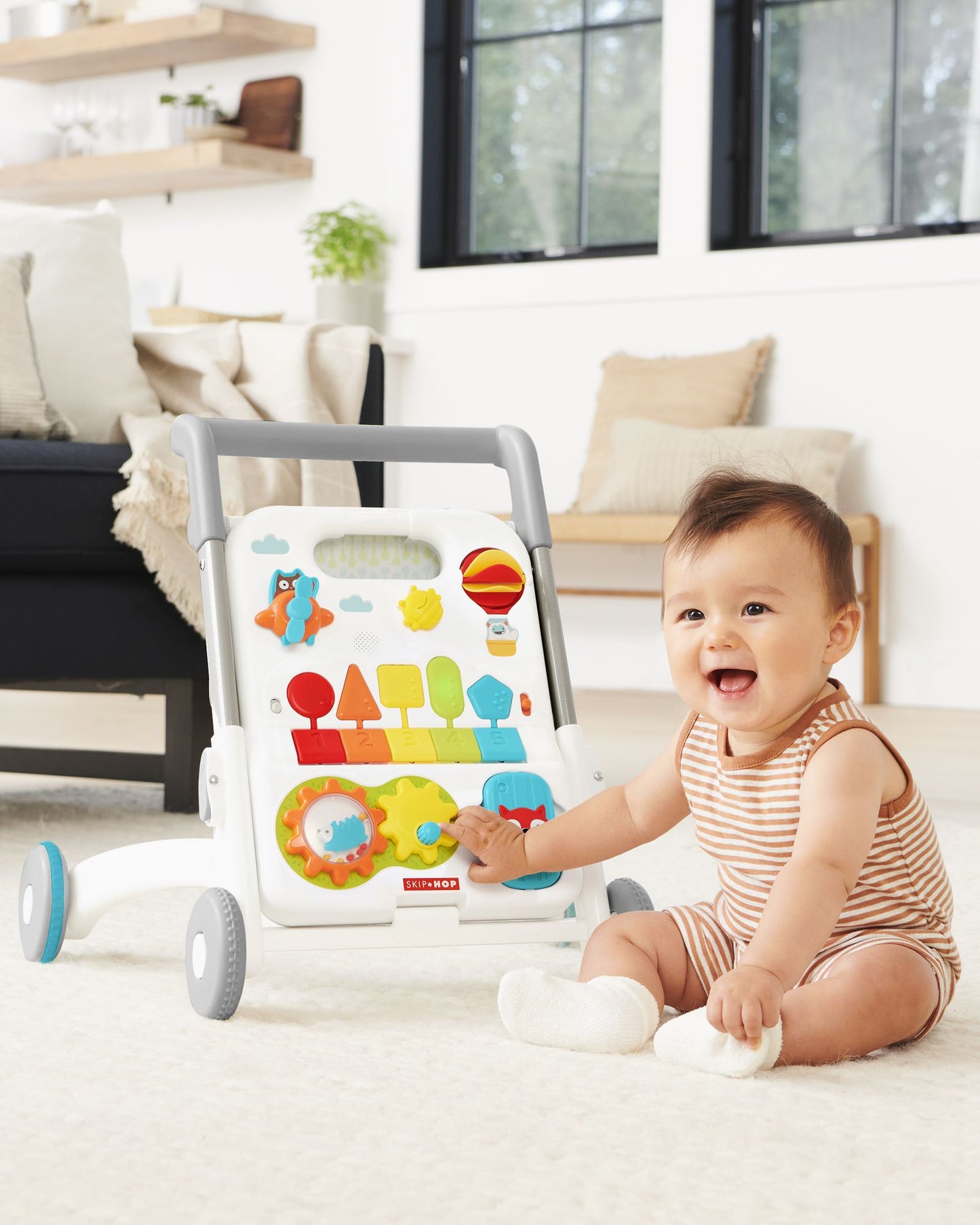 Explore & More 4-in-1 Grow Along Activity Walker Baby Toy