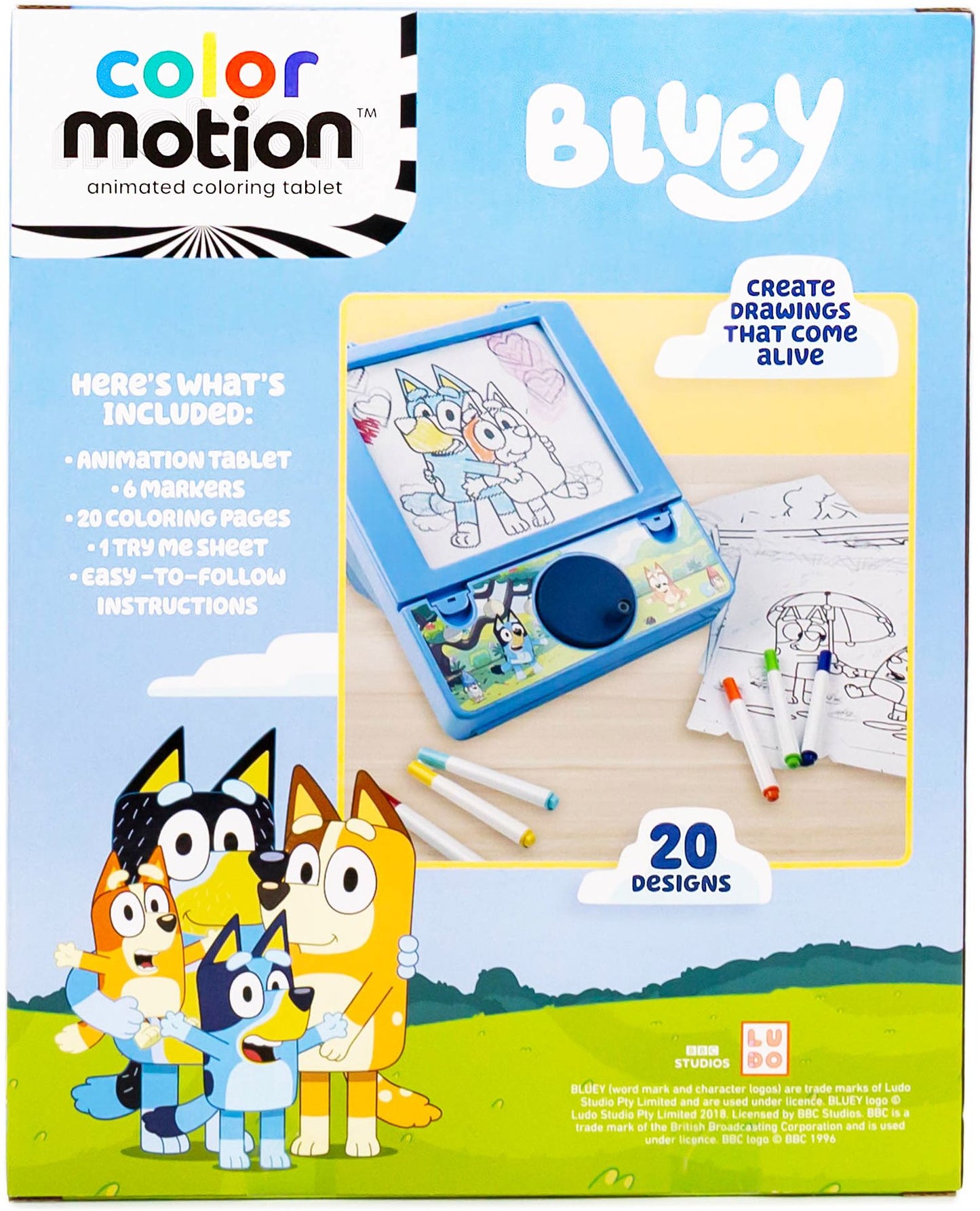 Bluey Color Motion