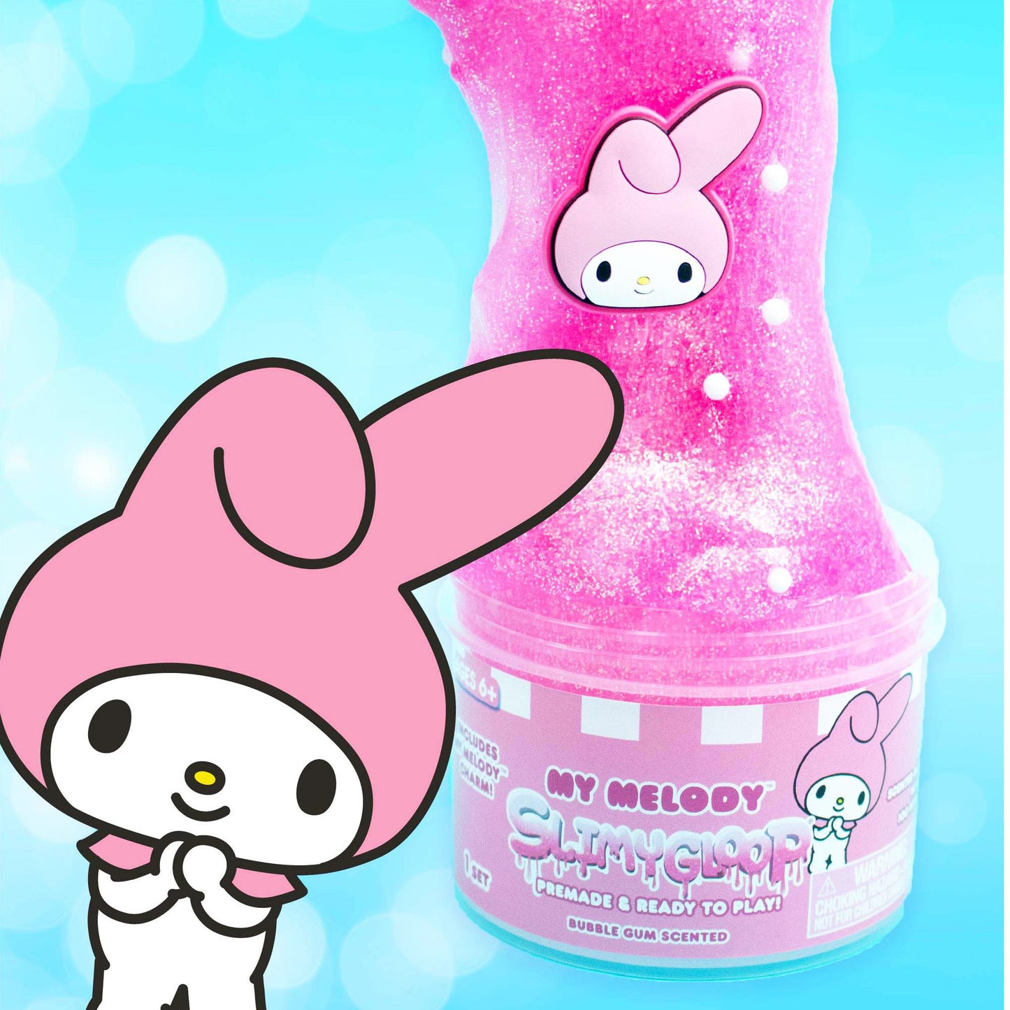My Melody Topper Slime Jar