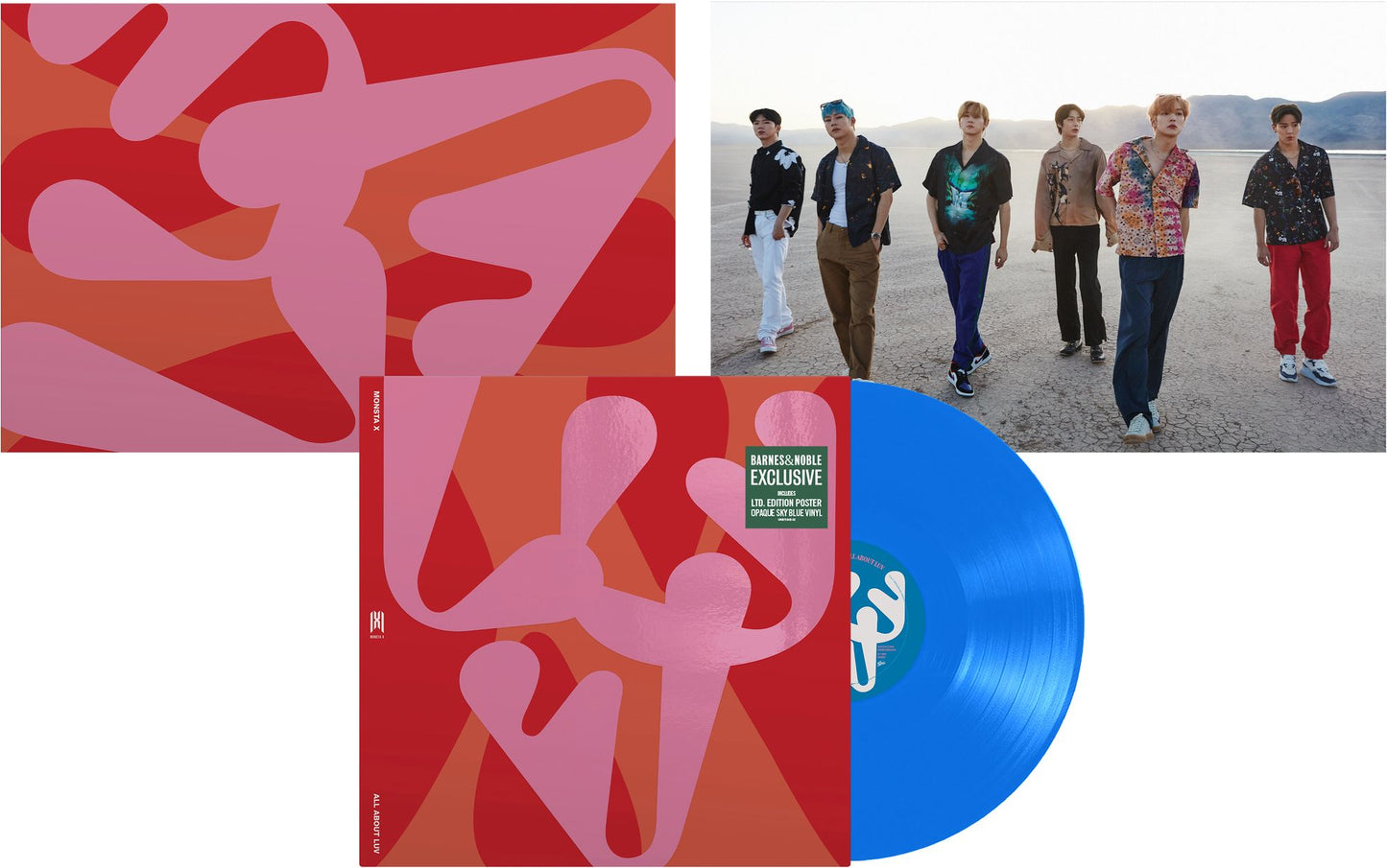 ALL ABOUT LUV [Opaque Sky Blue Vinyl, Plus Ltd Edition Alternate 2x3 Poster] [B&N Exclu