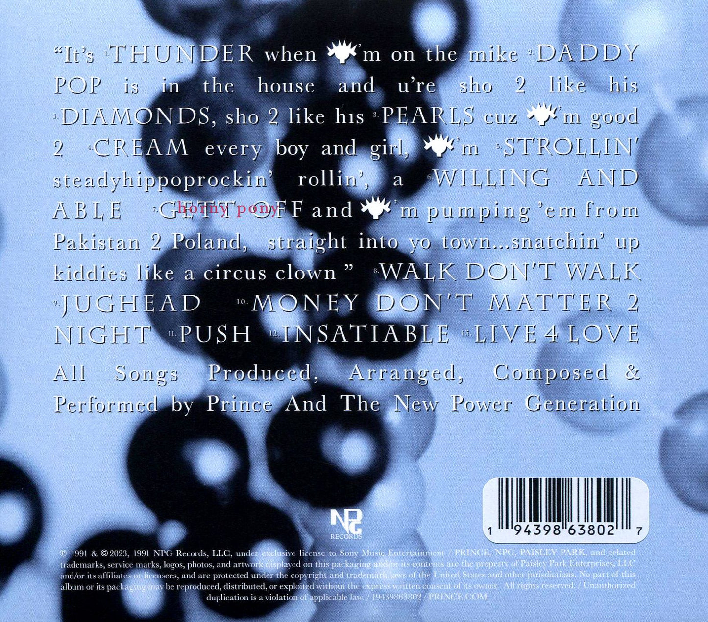 Diamonds And Pearls (Rmst) (Reis)