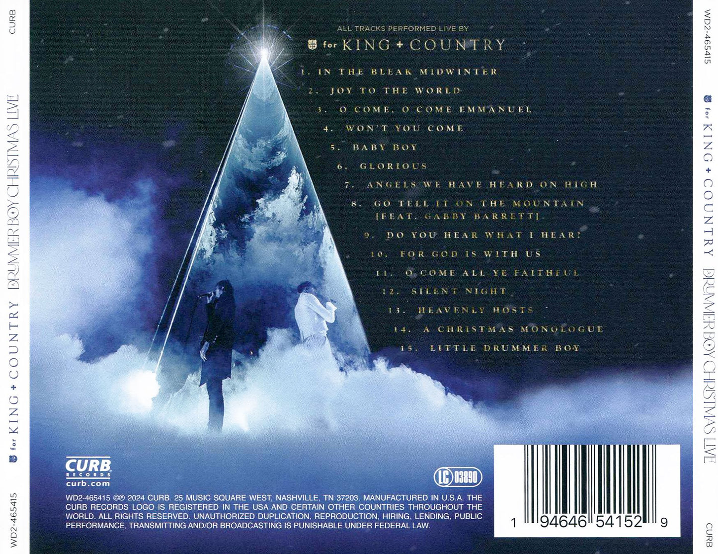 Drummer Boy Christmas (Live) (For King & Country)