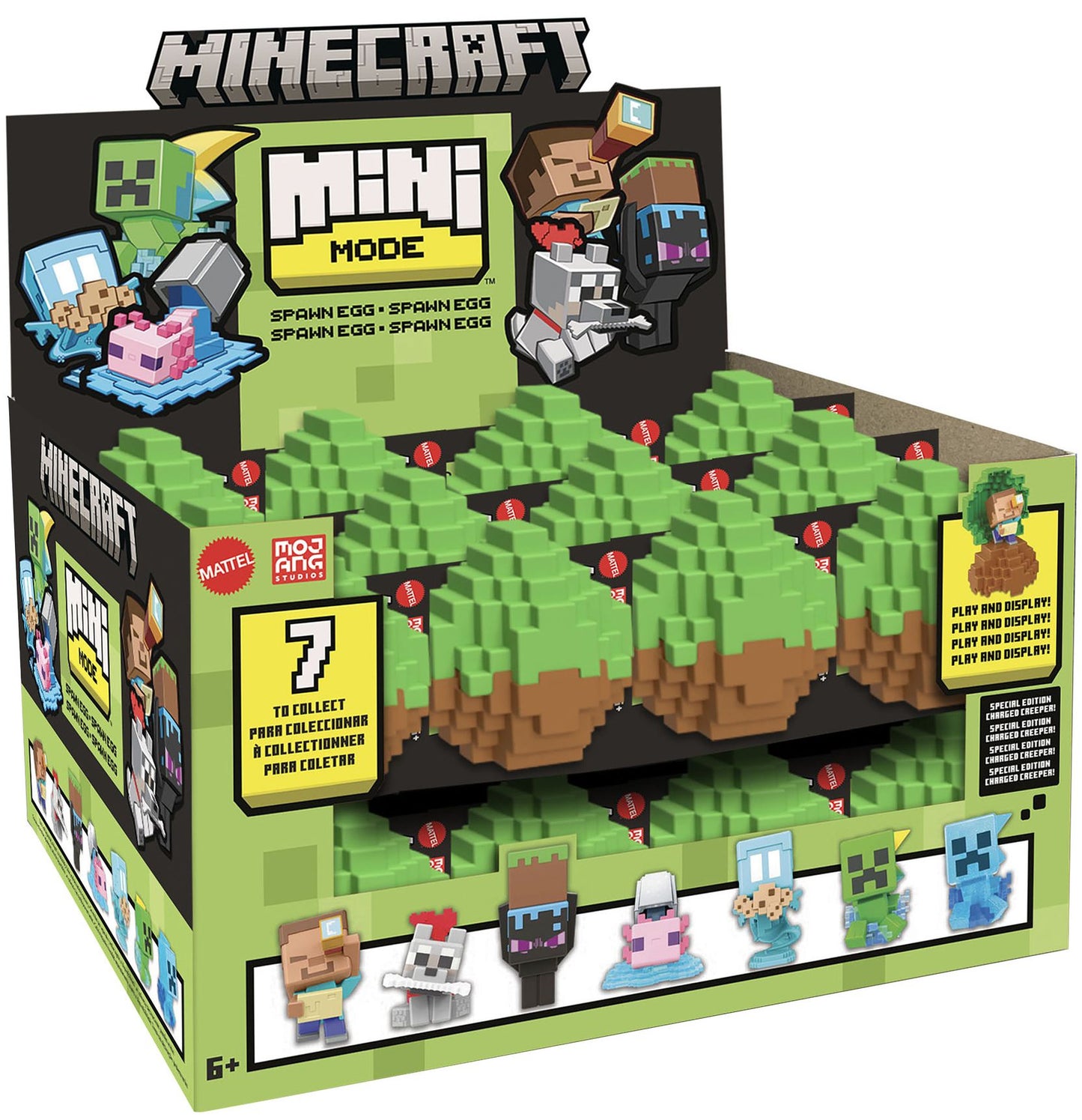 Minecraft Mini Mode Spawn Egg Asst