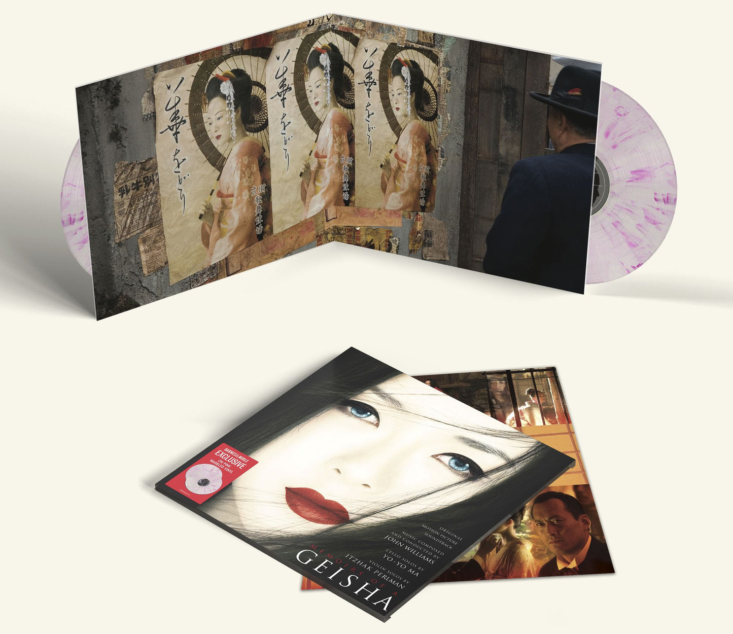 Memoirs of a Geisha [Barnes & Noble Exclusive] [Pink & White Marble Color Vinyl]