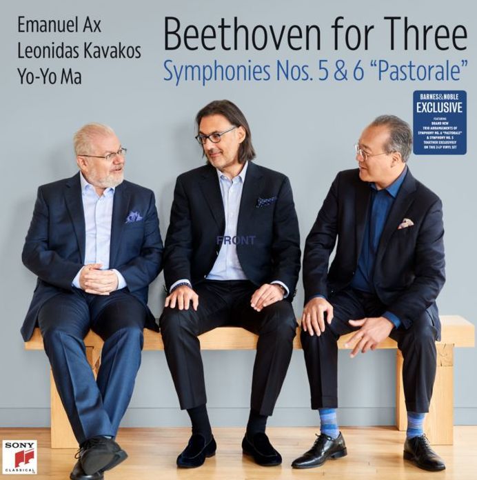 Beethoven For Three - Symphonies 5 & 6 Pastorale (Yo-Yo Ma / Emanuel Ax / Leonidas Kavakos)