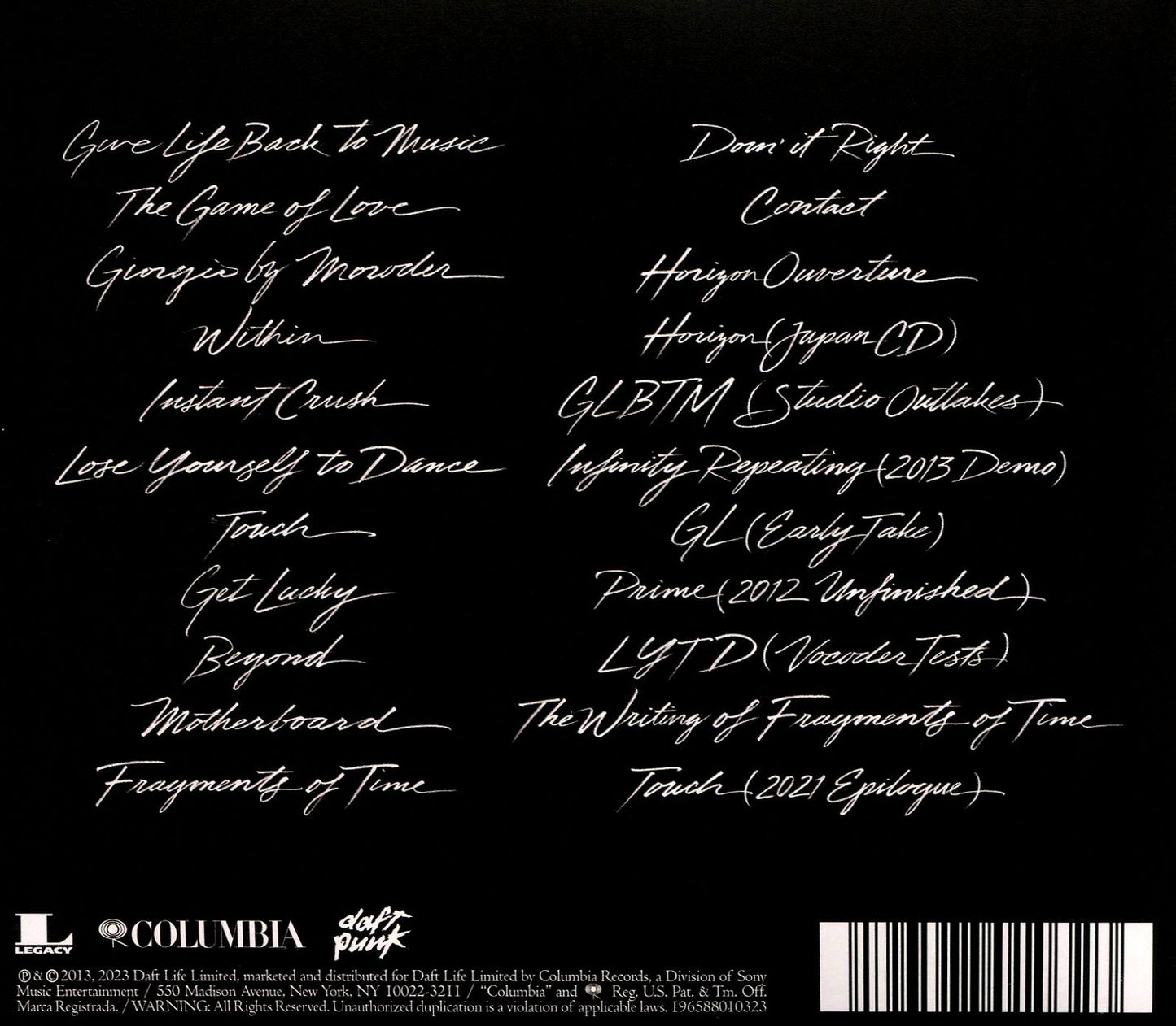 Random Access Memories