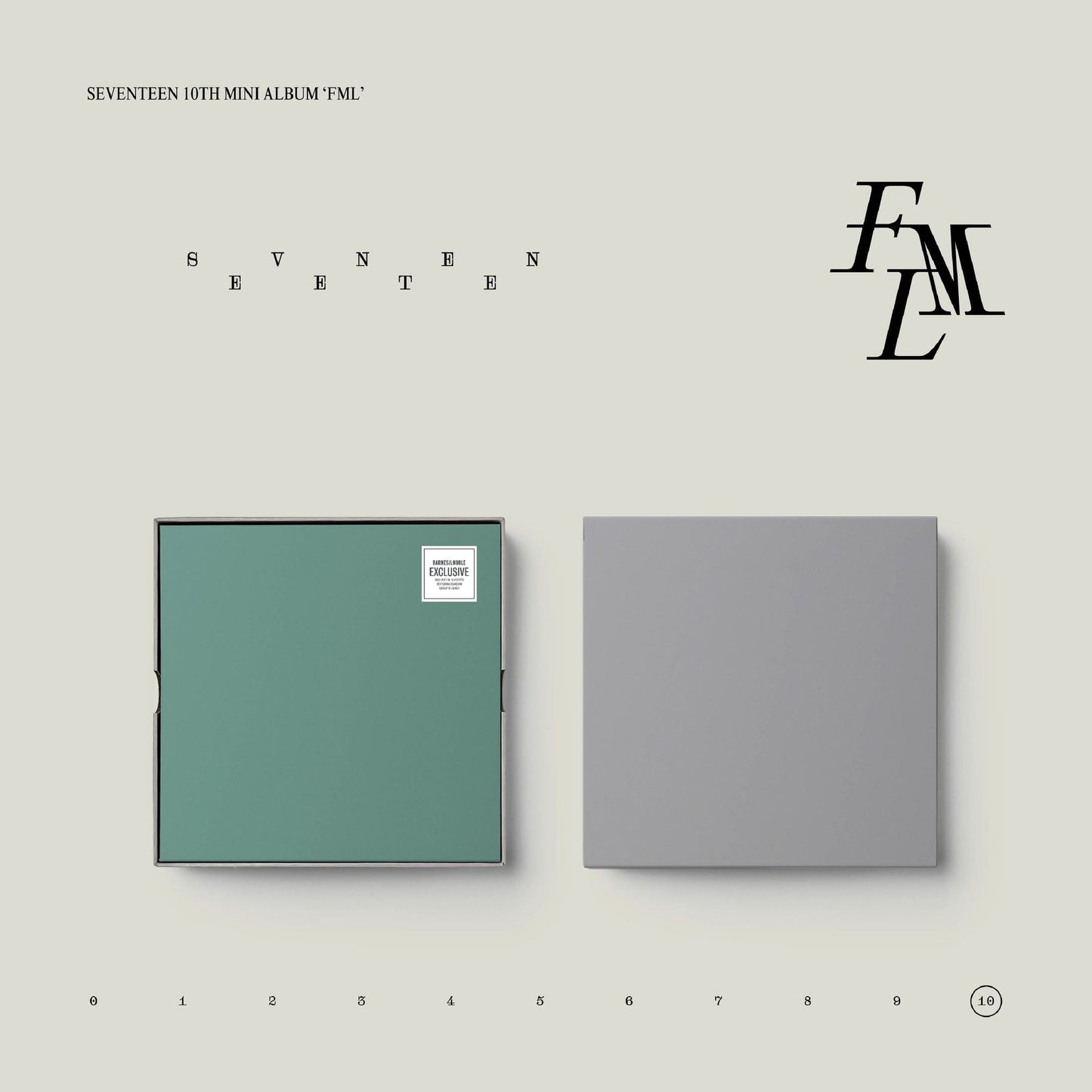 Seventeen 10Th Mini Album 'Fml' (A Ver.) (Post)