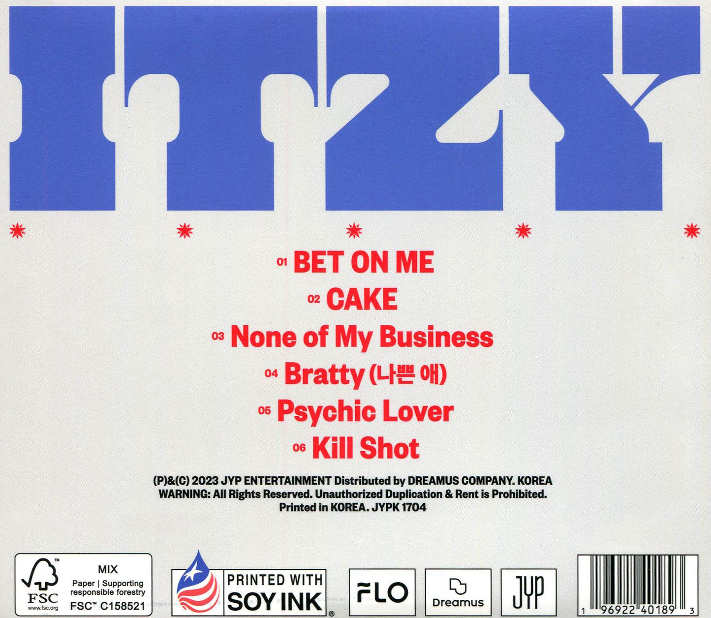 Kill My Doubt (Digipack Ver.) (Post) (Stic) (Pcrd)