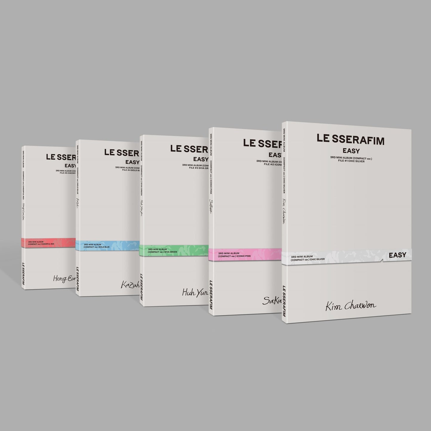 3Rd Mini Album Easy (Compact Ver.) (Le Sserafim)