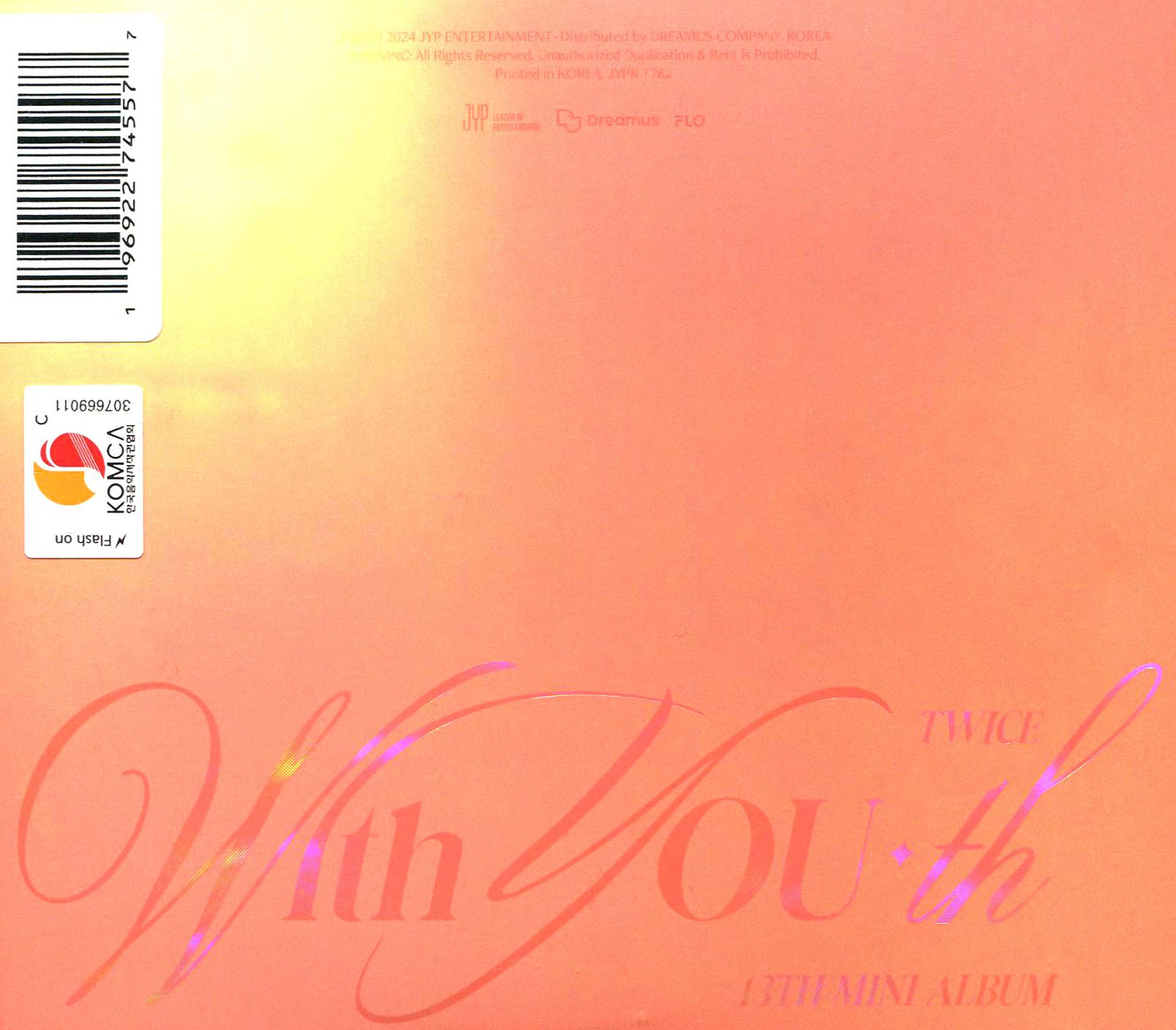 With You-Th (Digipack Ver.) (Twice)