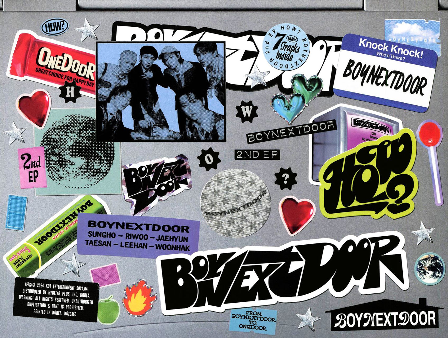 How? (Sticker Ver.) (Boynextdoor)