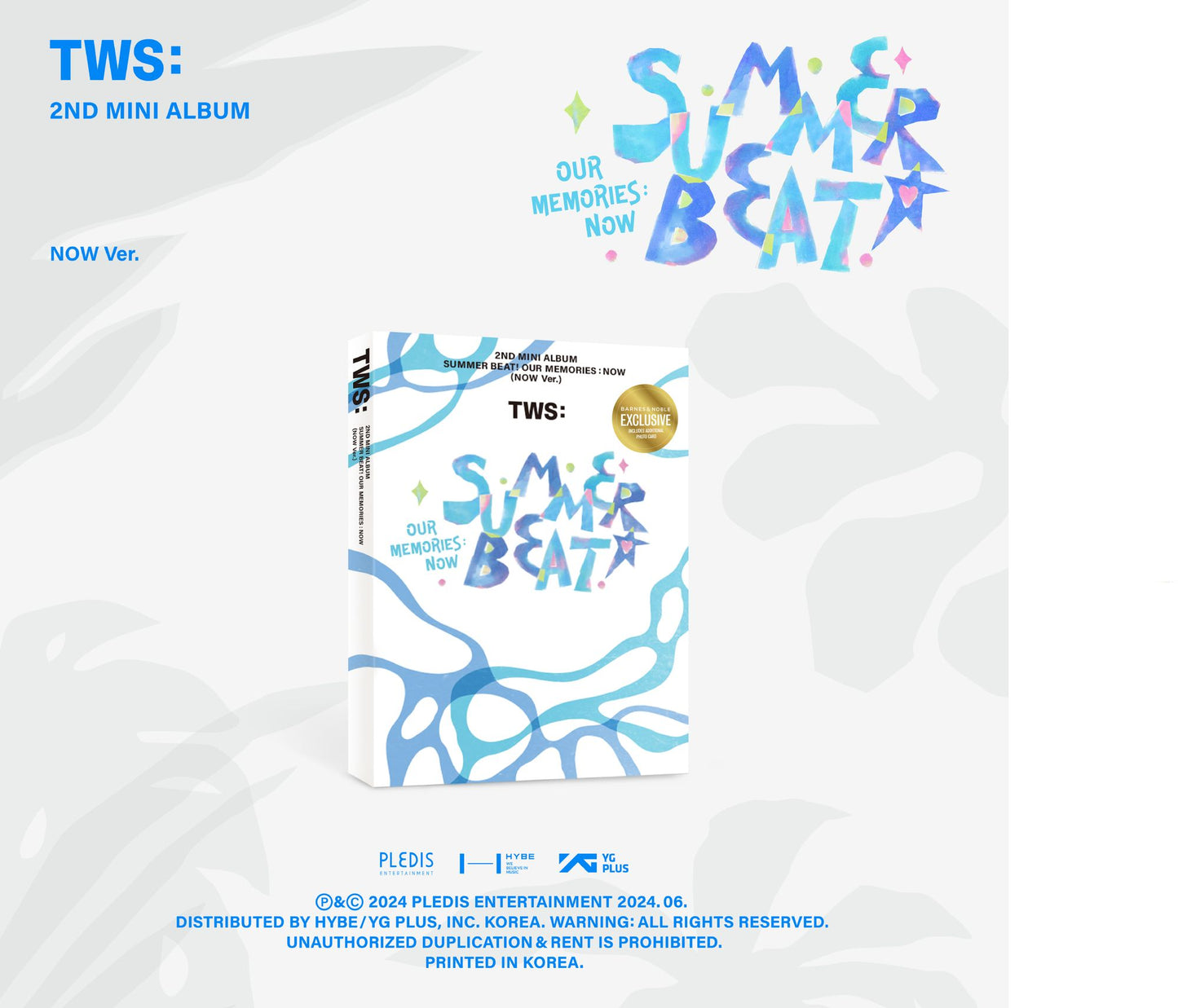 Tws 2Nd Mini Album 'Summer Beat!' (Now Ver.) (Bn) (Tws)