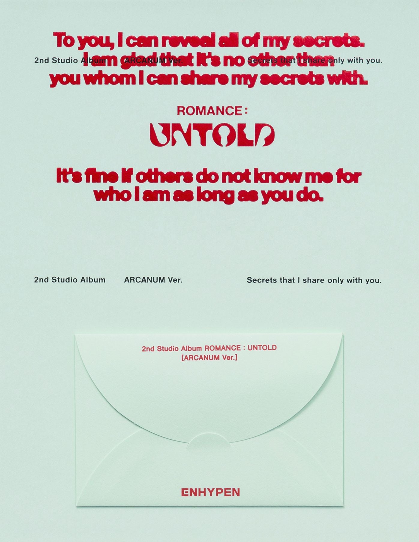 Romance : Untold (Arcanum Ver.) (Enhypen)