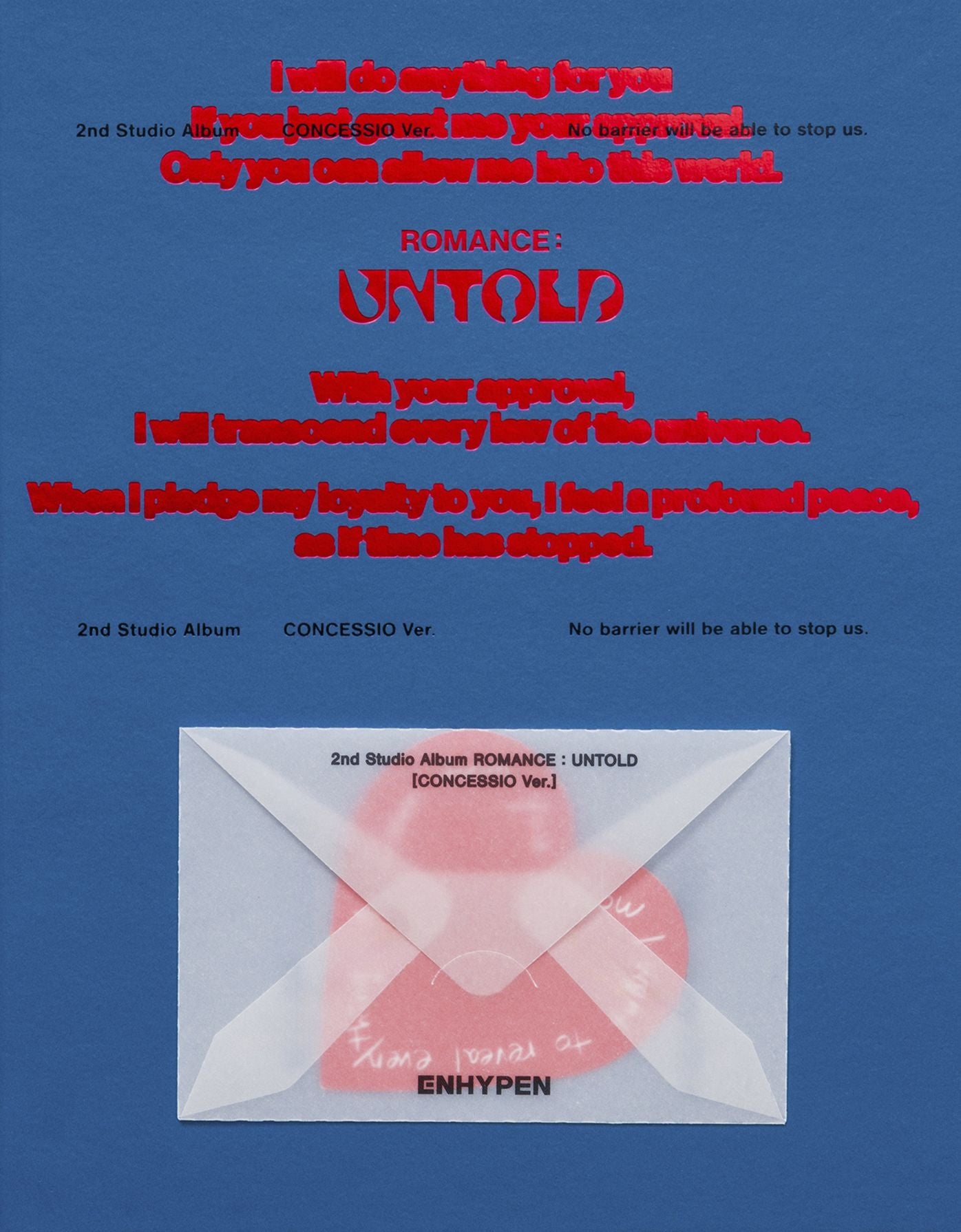 Romance : Untold (Concessio Ver.) (Enhypen)