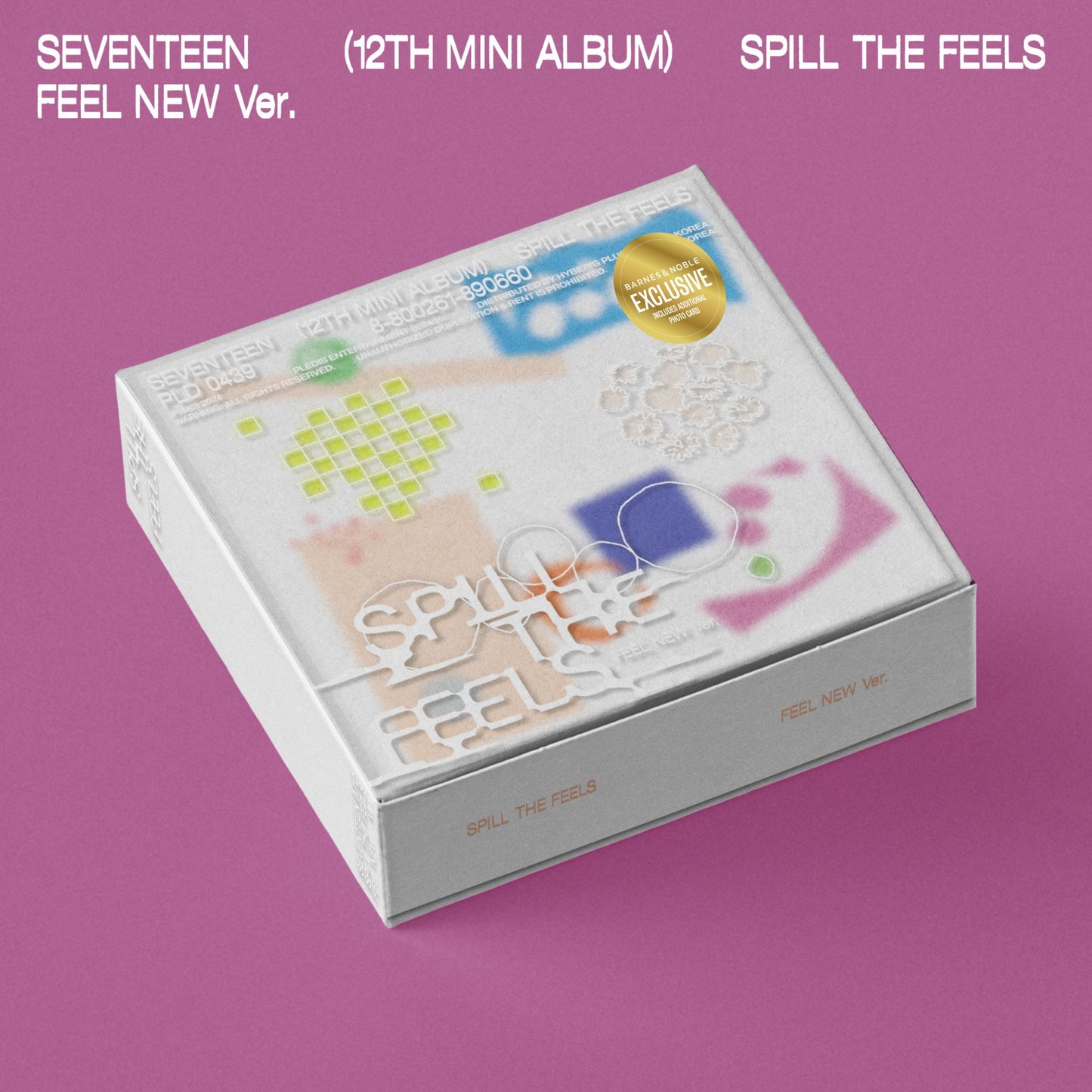 12Th Mini Album Spill The Feels Feel New Ver. (BN) (Seventeen)