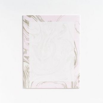 Blush Marble Craft Paper