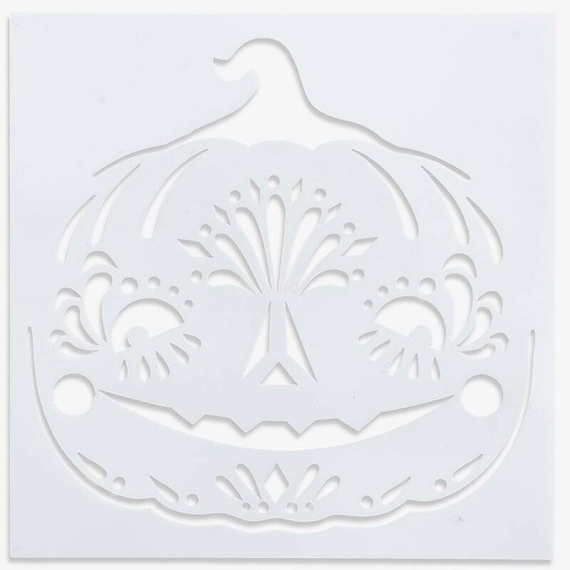Decorative Pumpkin Stencil