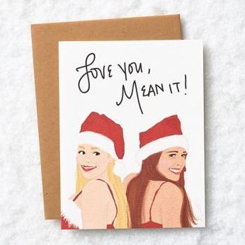 Love You Mean It Holiday Card