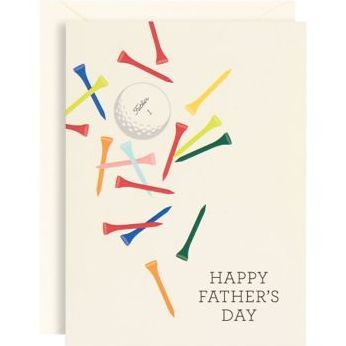 Golf Tees Father's Day Card