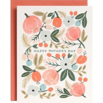 Mother's Day Floral Card