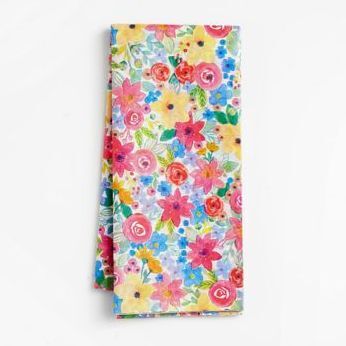 Watercolor Floral Tissue Paper