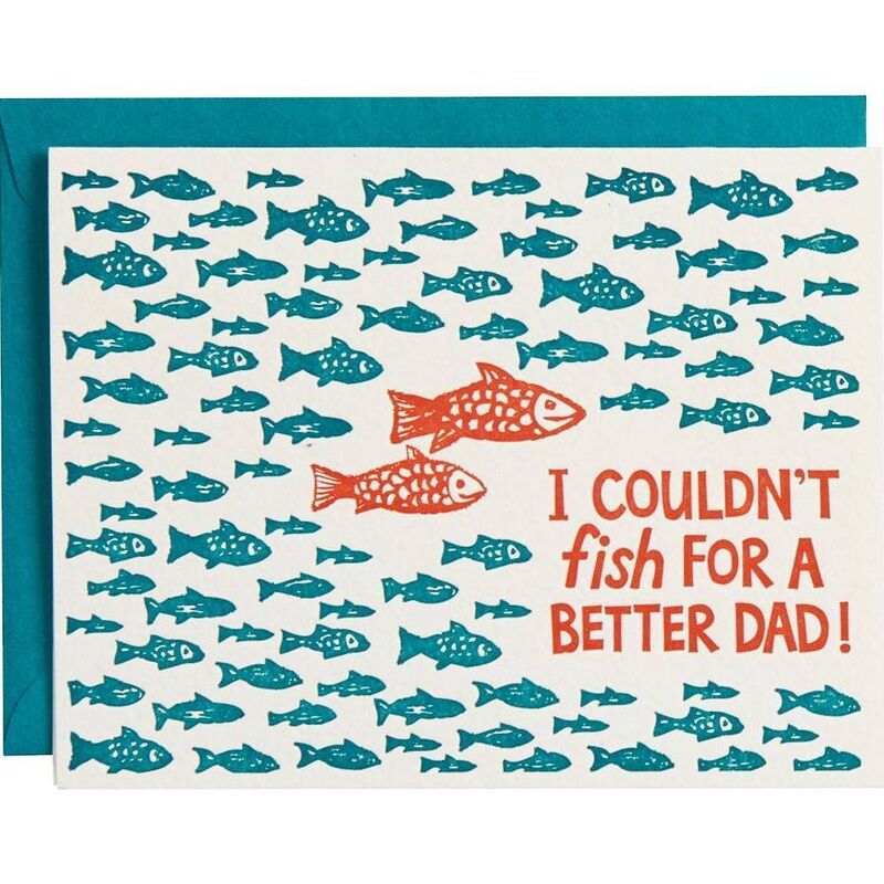 Fish for a Better Dad Father's Day Card