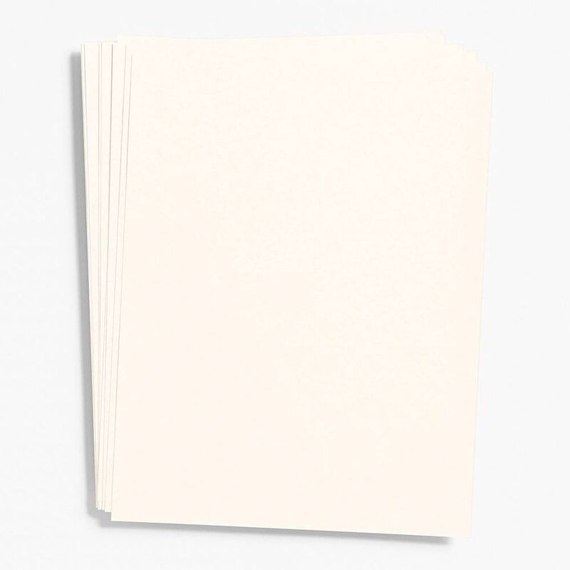 Luxe Cream Paper 8.5" x 11"