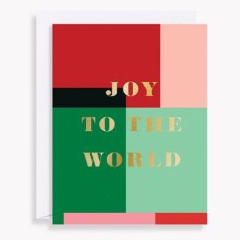 Joy To The World Holiday Card Set