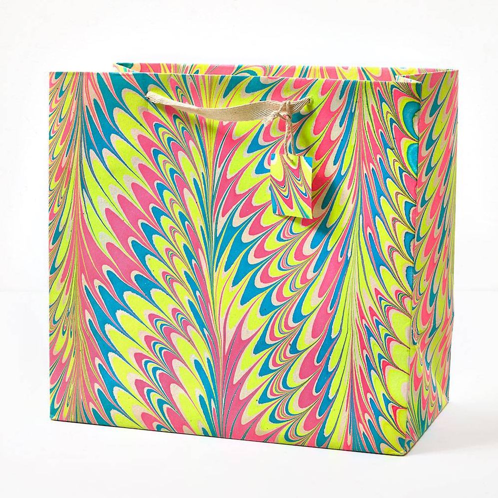 LRG Neon Peacock Marbled Gift Bag