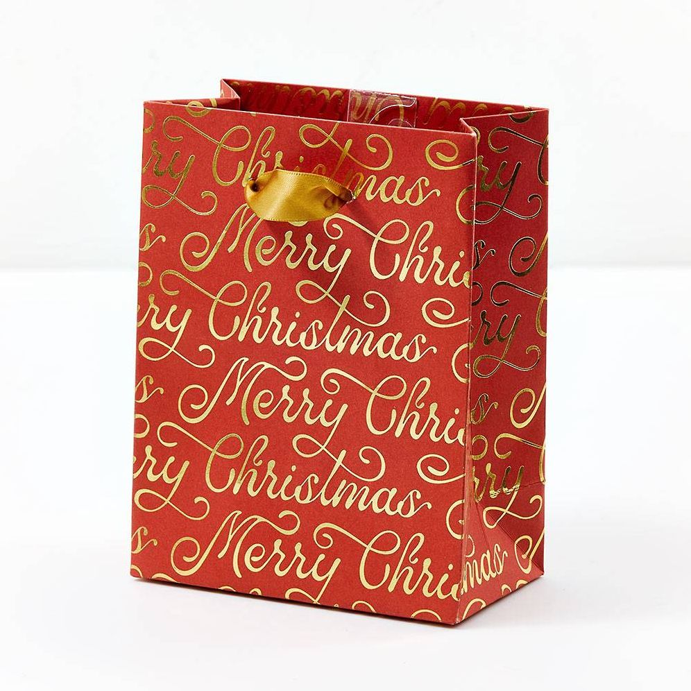 SM Merry Christmas Script Gift Bag