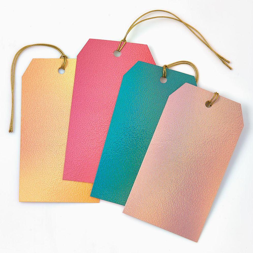 Marble Shinny Gift Tags S/10