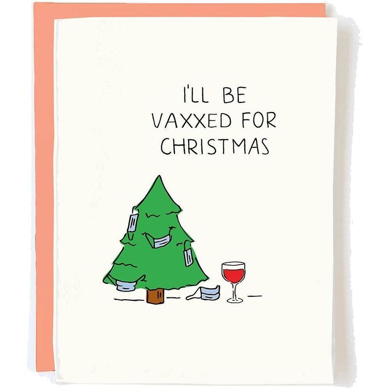 Vaxxed Christmas Card