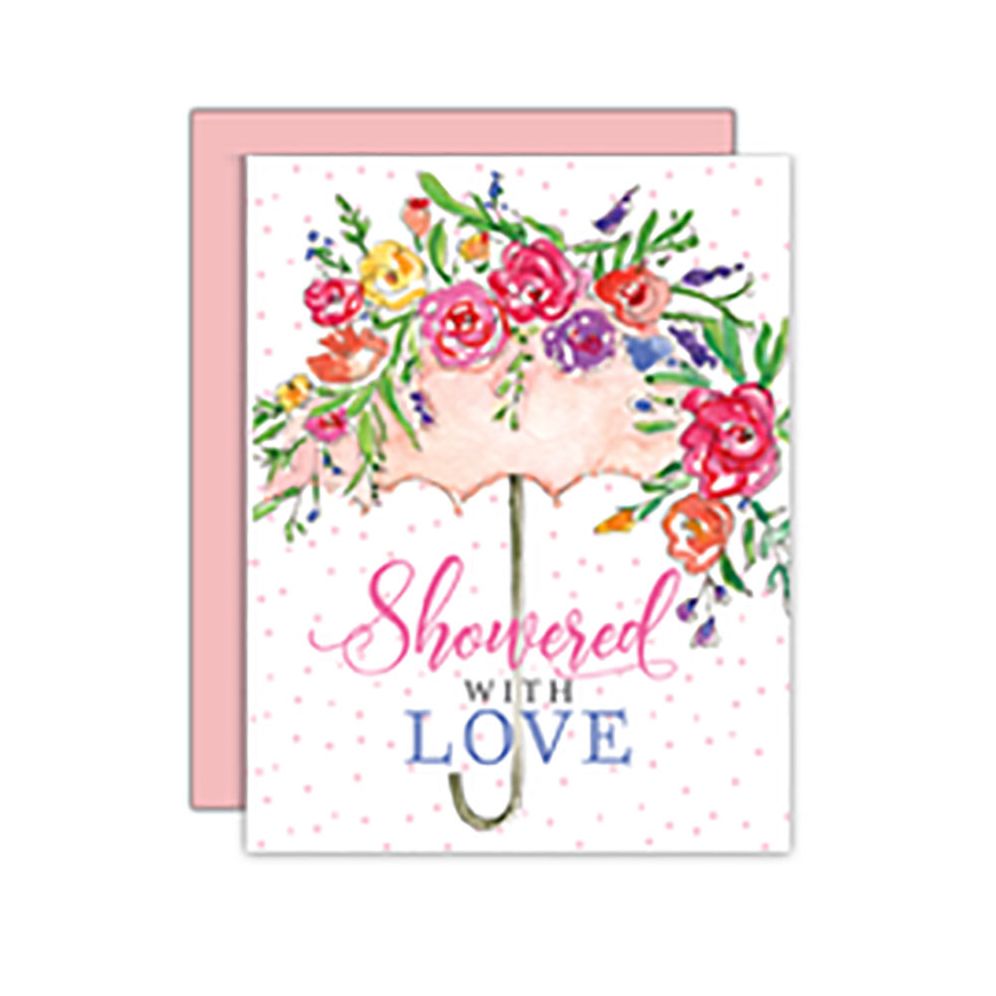 WEDSH Floral Umbrella With Love