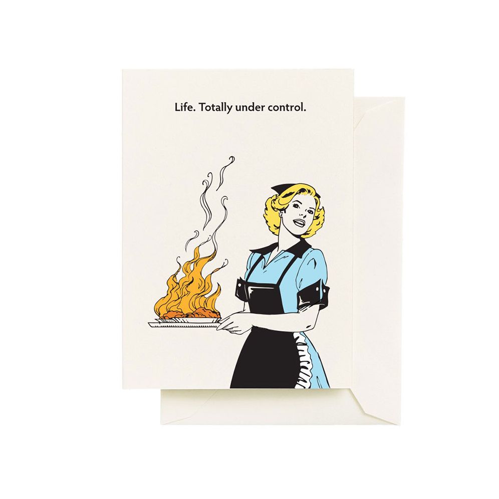 HUMOR Life totally under control