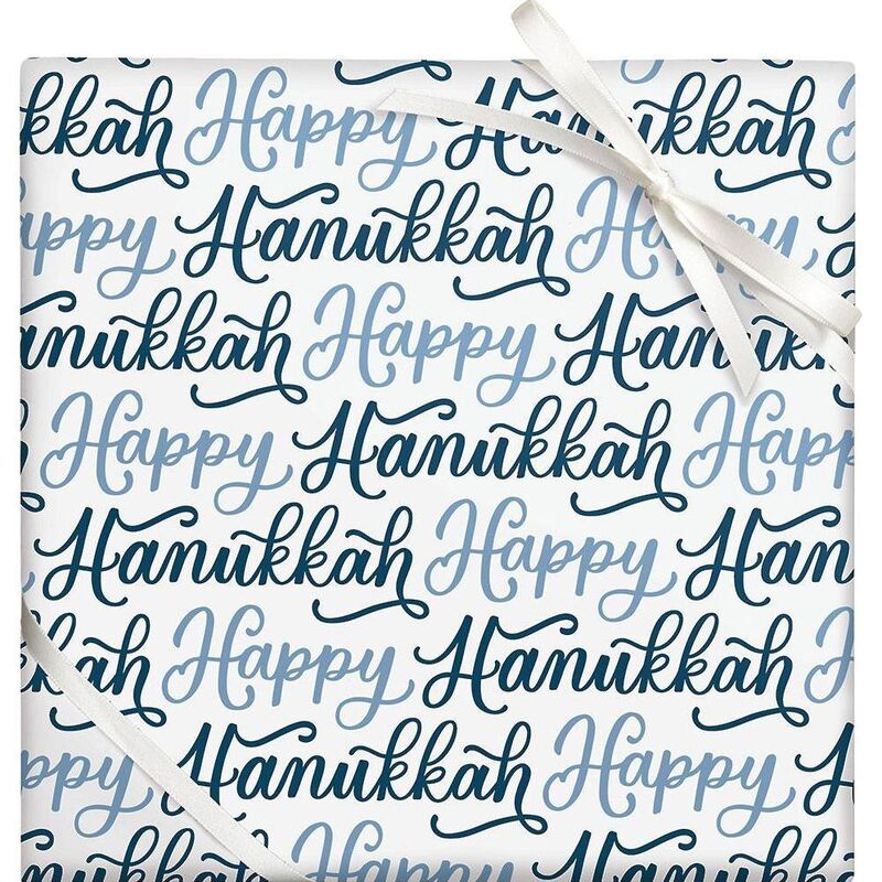 Happy Hanukkah Wrapping Paper