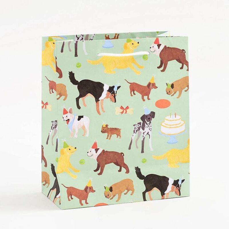 Medium Birthday Dogs Gift Bag
