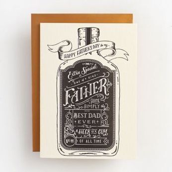 Whiskey Father's Day Card