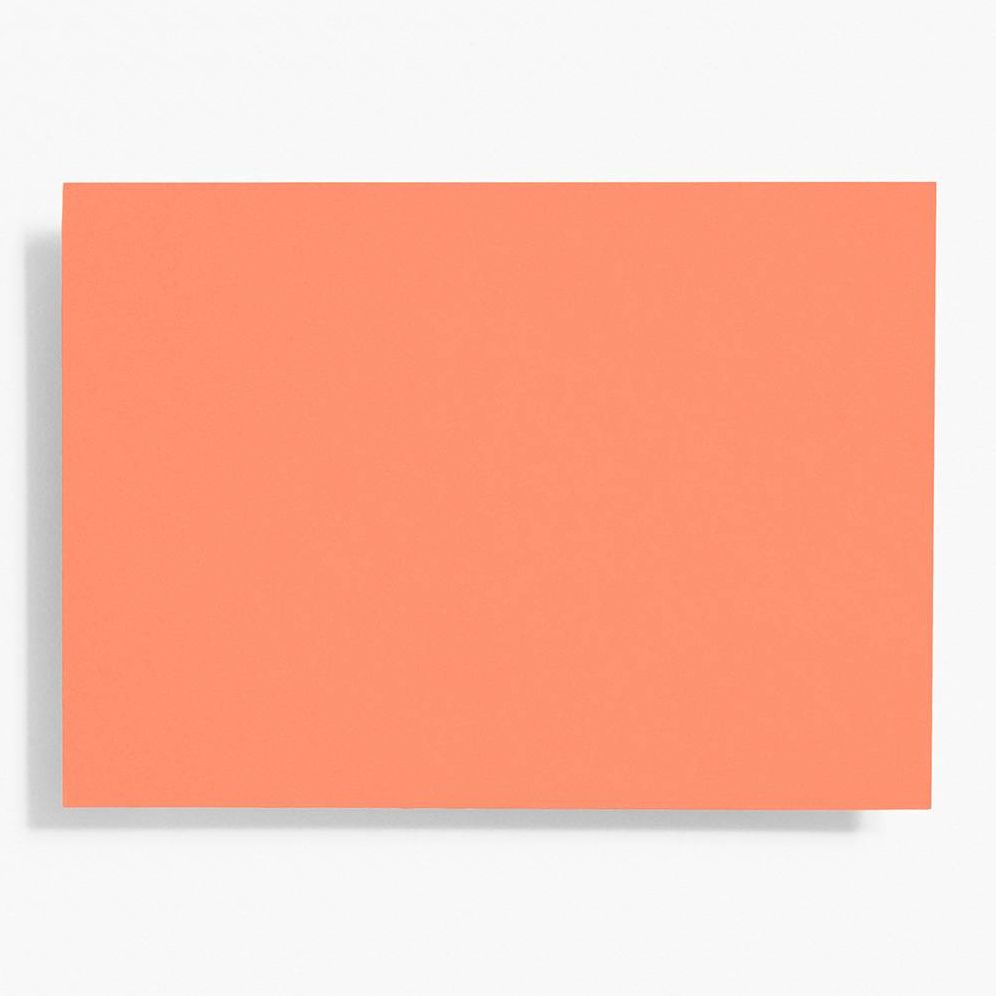 A6 Papaya Note Cards