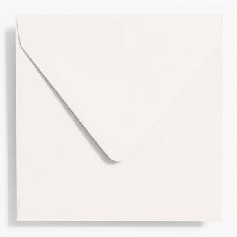 6.5" Square Superfine White Envelopes