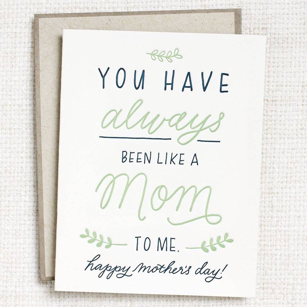 Like A Mom To Me Mother's Day Card