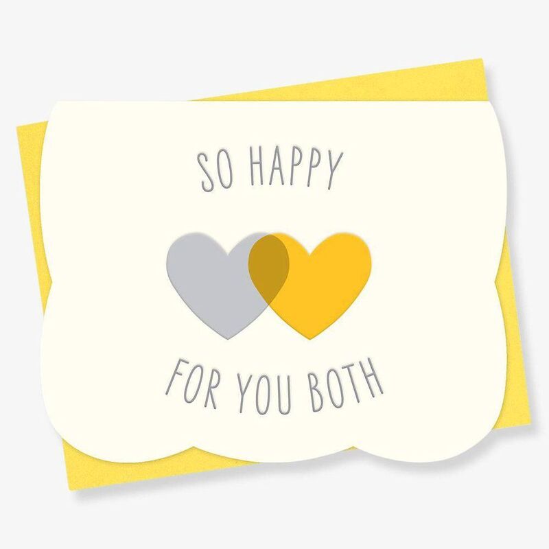 So Happy for You Both Wedding Card