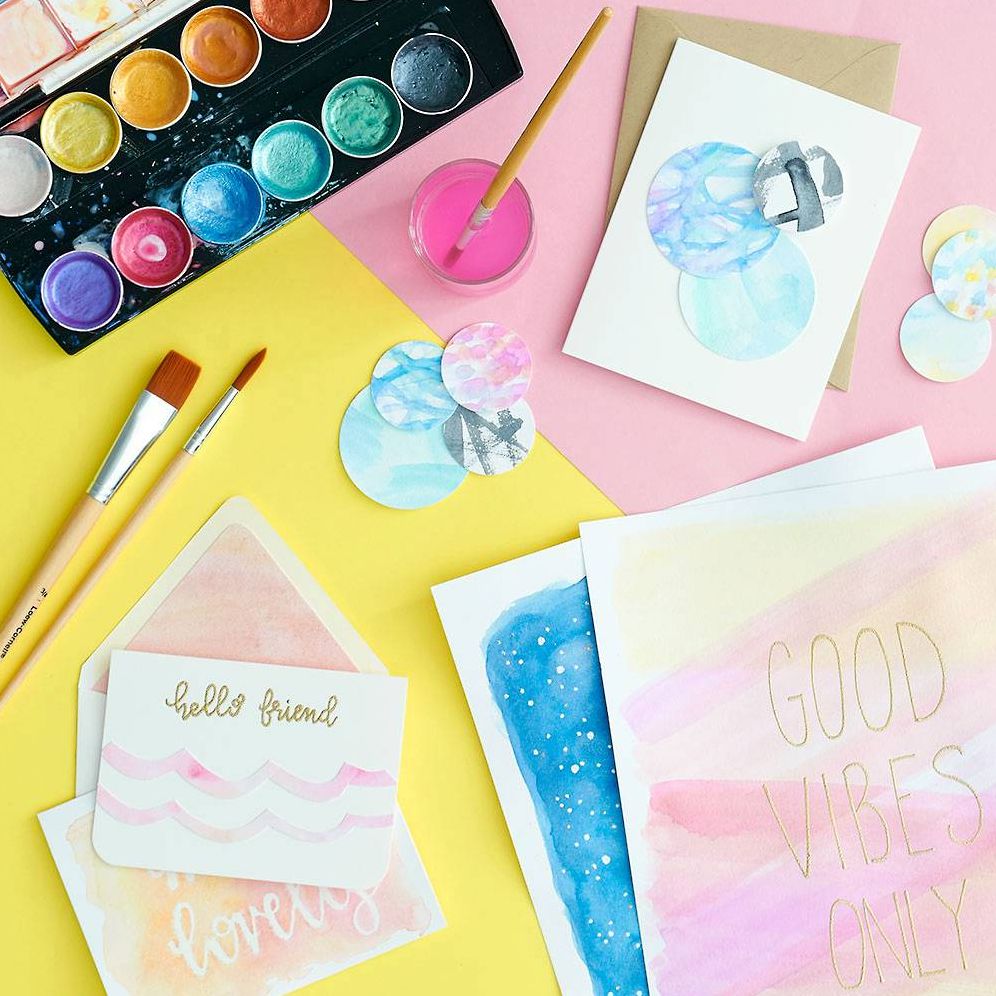 Virtual Workshop: Watercolor Card Making 7/24/22