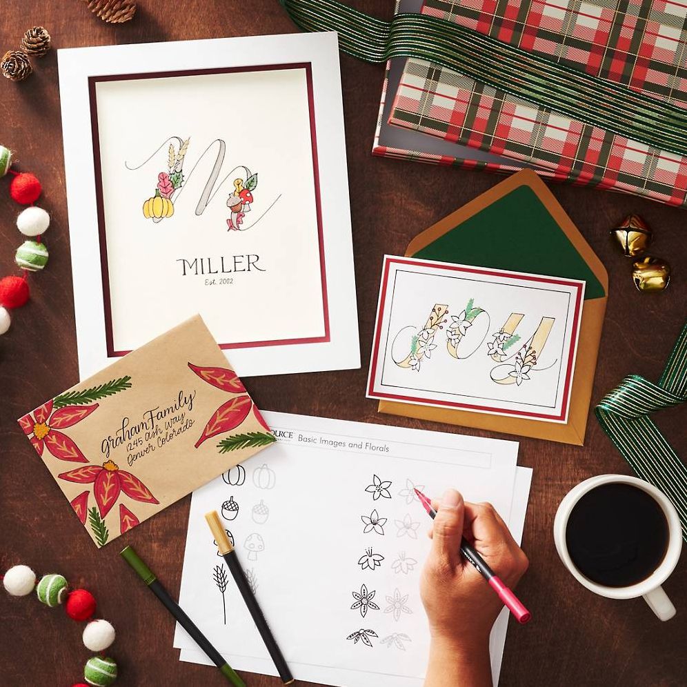 Virtual Workshop: Holiday Hand Lettering