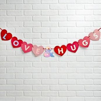 Love and Hugs Banner