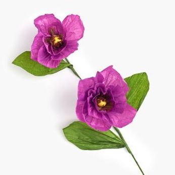 Purple Paper Flower