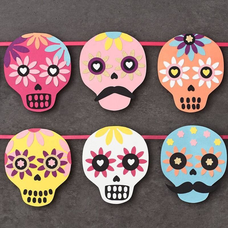 Sugar Skull Garland Kit