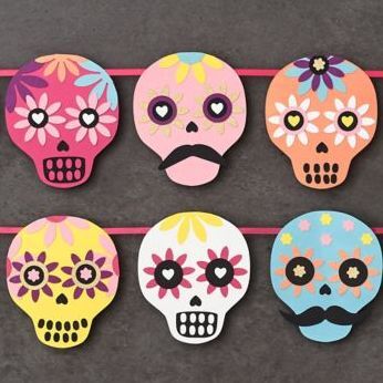Sugar Skull Garland Kit